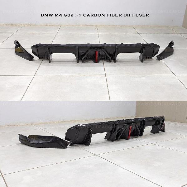 Rear Bumper Diffuser Carbon Fiber