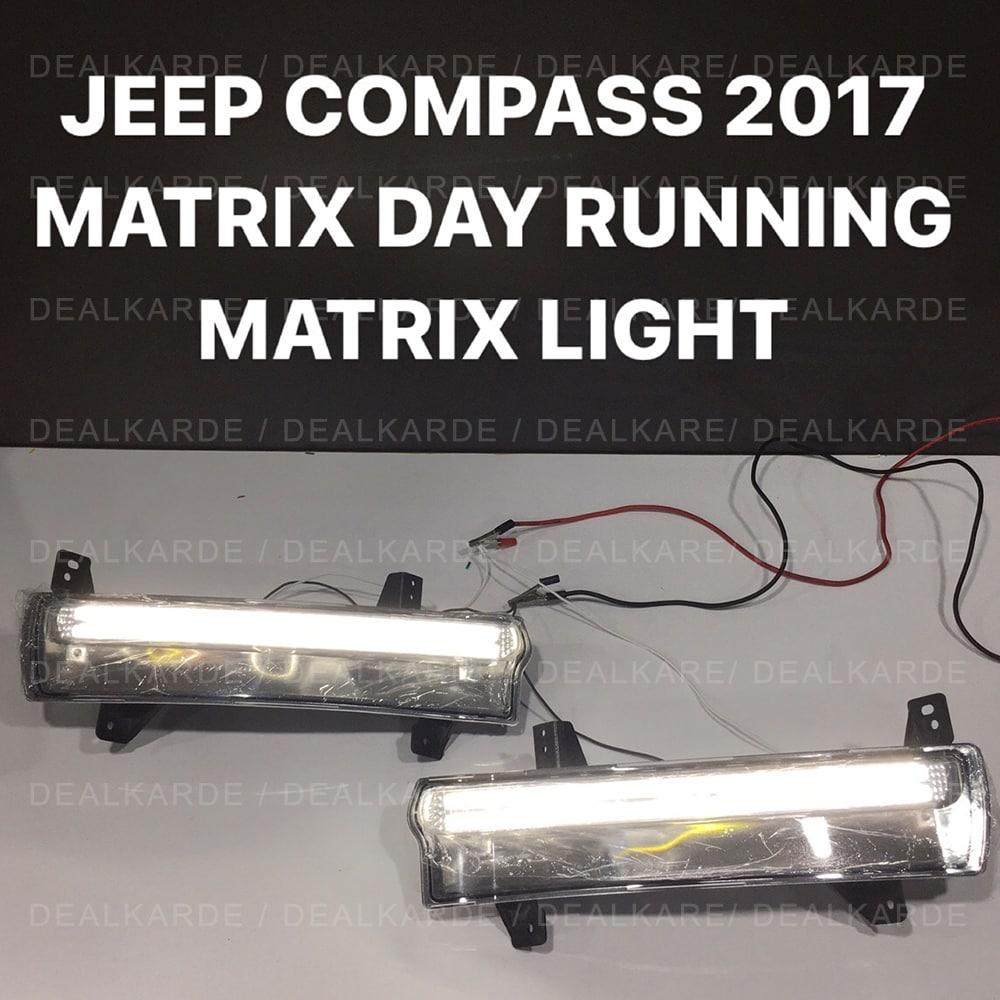 Jeep compass 2017 Led DRL With Sequencel Matrix Indicator