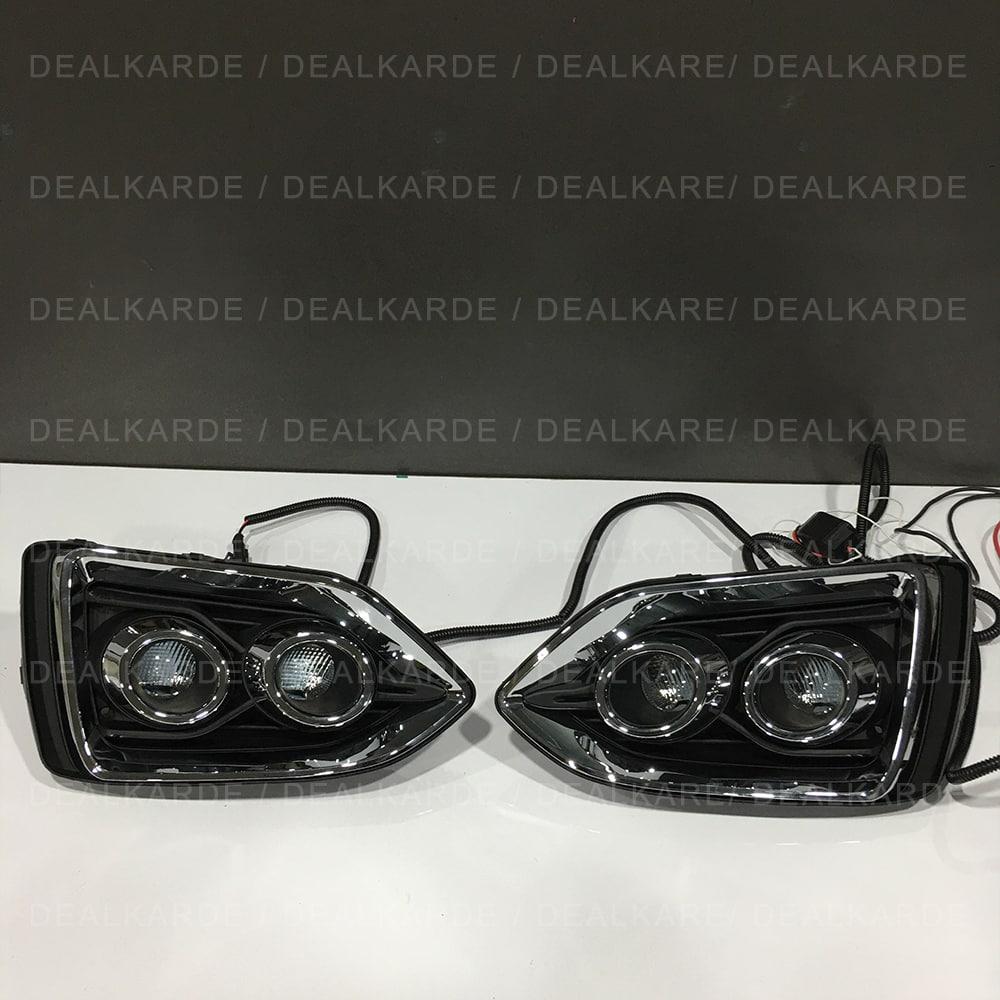 Hyundai Verna 2017 Led DRL With Sequencel Matrix Indicator