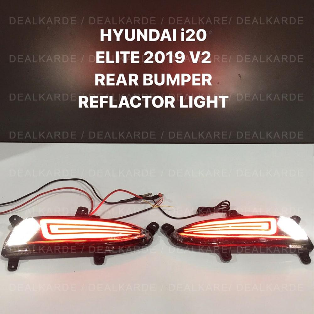 Hyundai i20 Elite 2019 V2 Rear Bumper Led Reflector Light