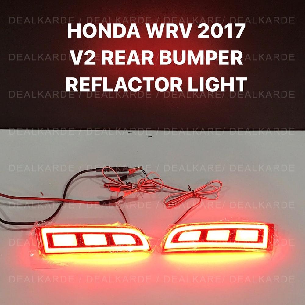 Honda WRV 2017 V2 Rear Bumper Led Reflector Light