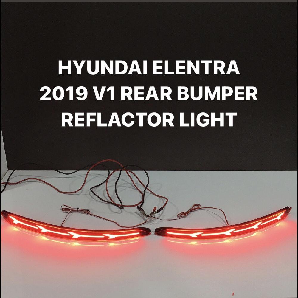 Hyundai Elentra 2019 V1 Rear Bumper Led Reflector Light