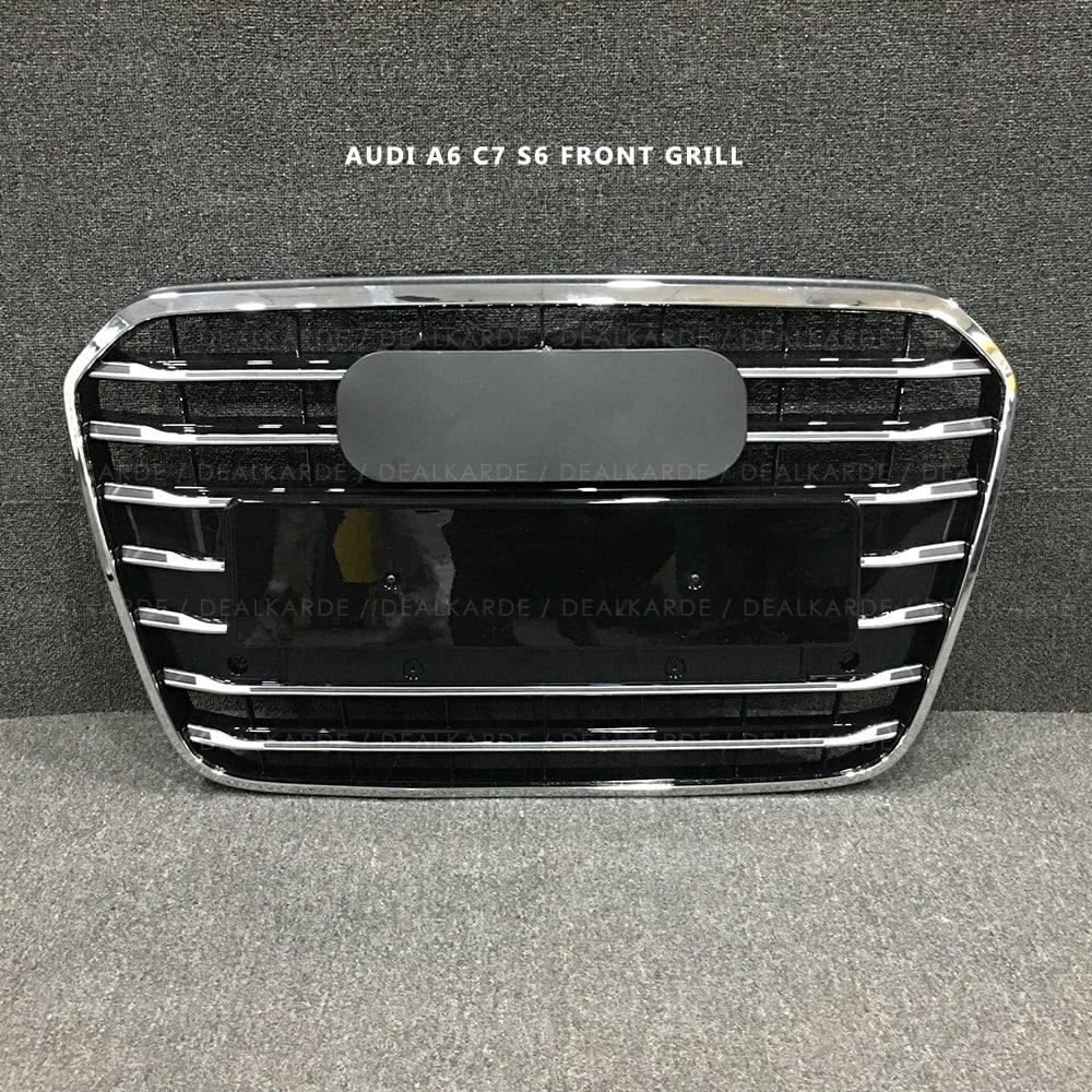 S6 Chrome Front Grill Suitable For Audi A6 C7 