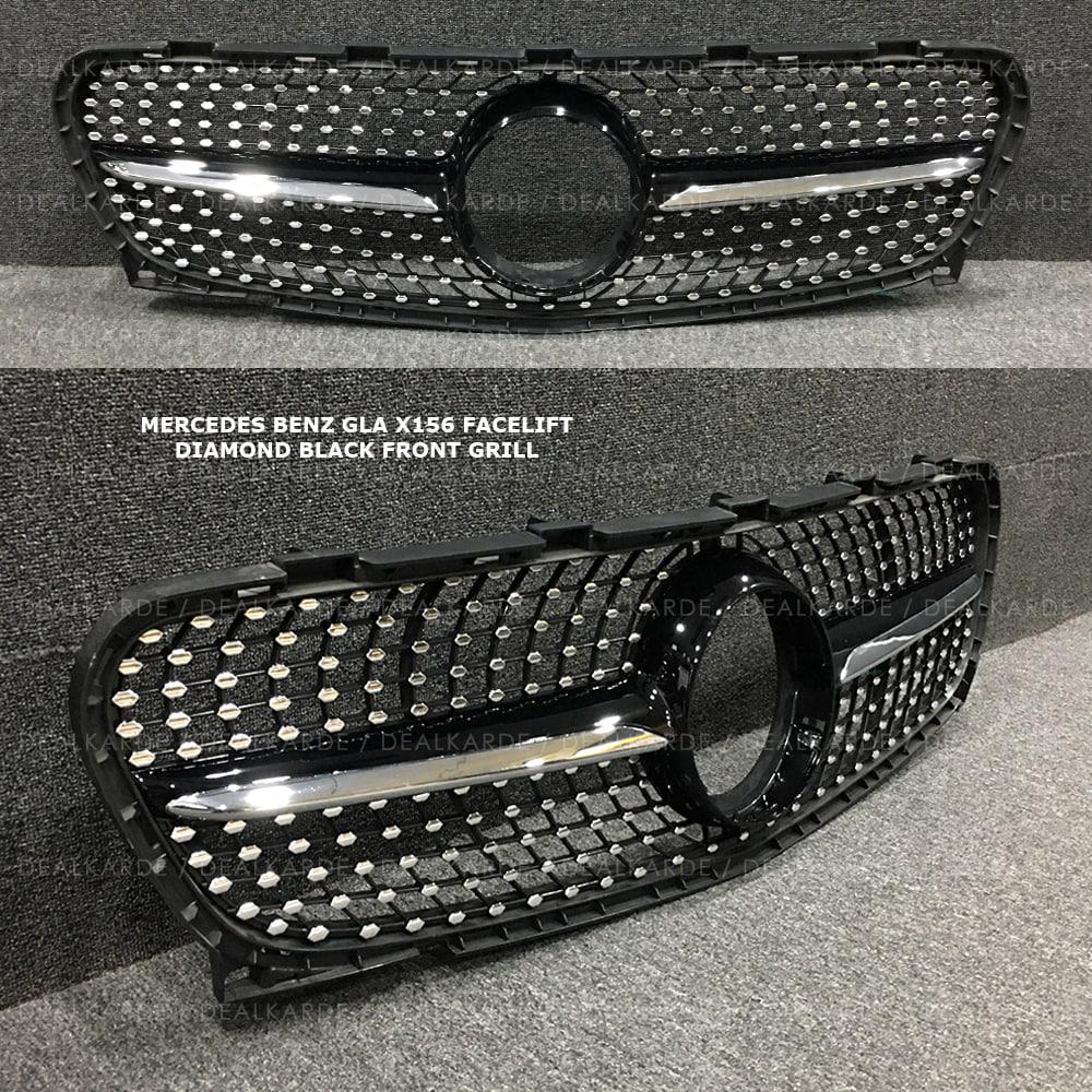 diamond-black-front-grill-compatible-for-mercedes-benz-gla-x156-facelift-ga0182