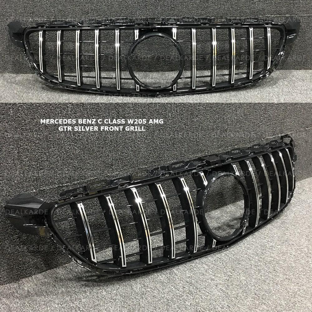 gtr-silver-front-grill-compatible-for-mercedes-benz-c-class-w205-amg-ga0183