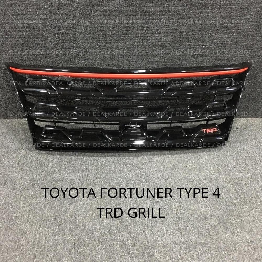 Type 4 TRD Front Grill Suitable For Toyota Fortuner 2021 