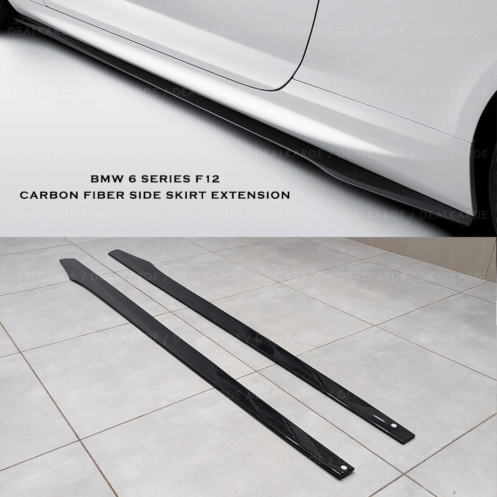 Carbon Fiber Side Skirt Extension Suitable For BMW 6 Series F06 / F12 / F13