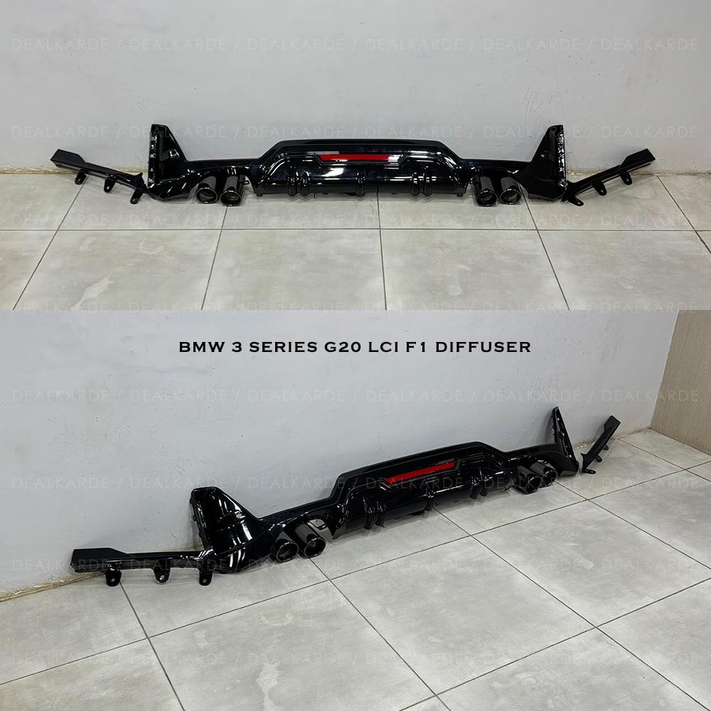 F1 Diffuser Compatible For BMW 3 Series G20 LCI