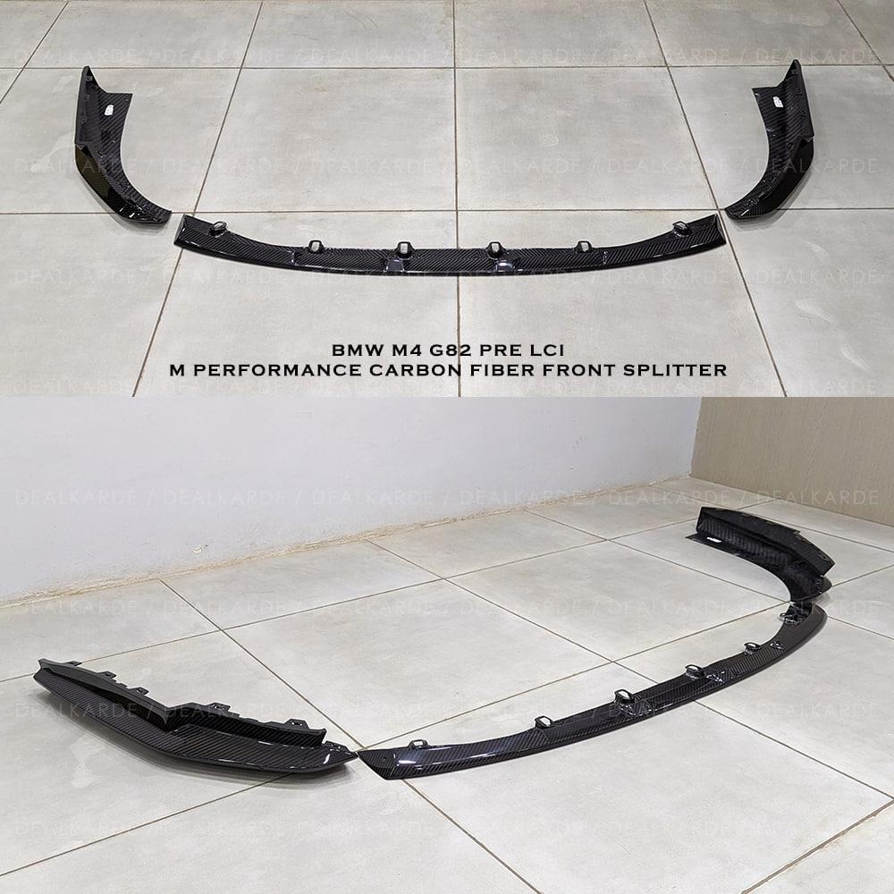 M Performance Carbon Fiber Front Splitter Compatible For BMW M4 G82 Pre LCI 