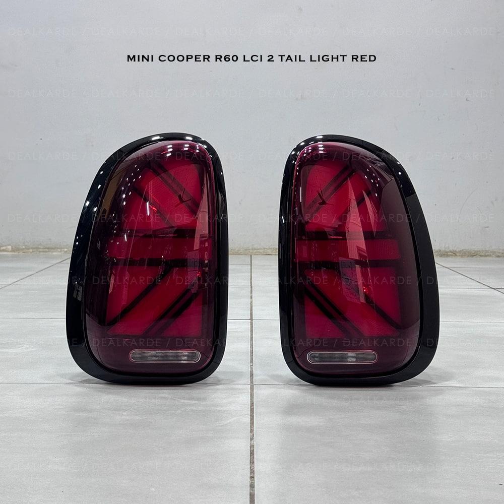 Red Taillight Compatible For Mini Cooper R60 LCI 2