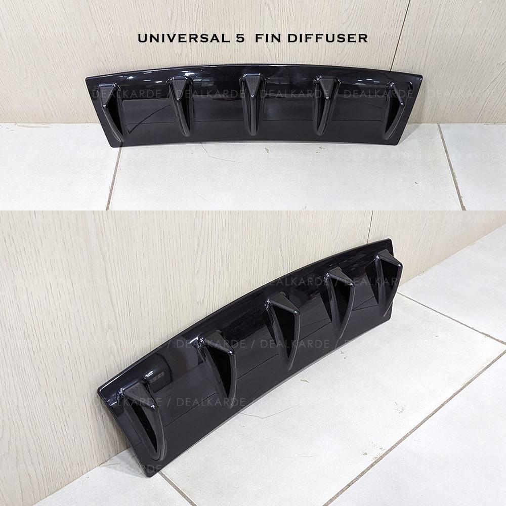  Universal 5 Fin Diffuser Suitable For All Types of Car