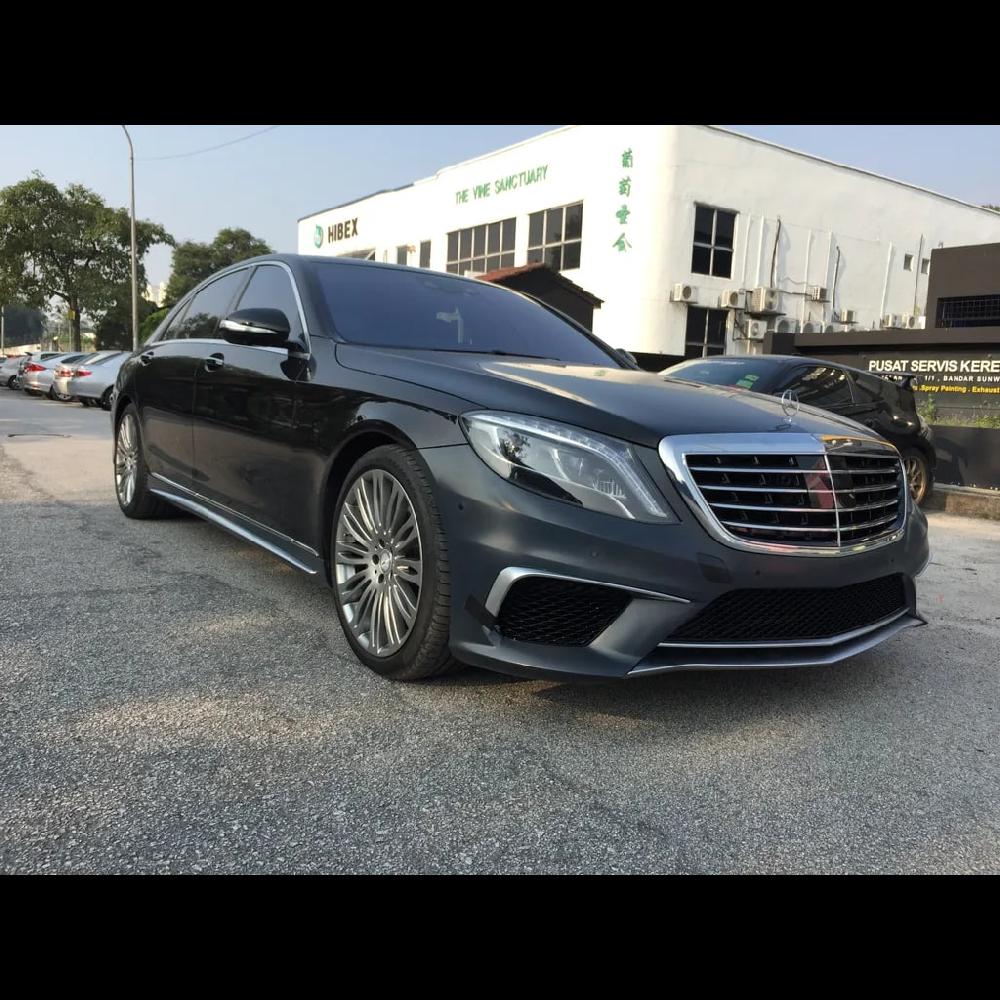 S63 AMG Body Kit Suitable For Mercedes Benz S Class W222 Pre Facelift