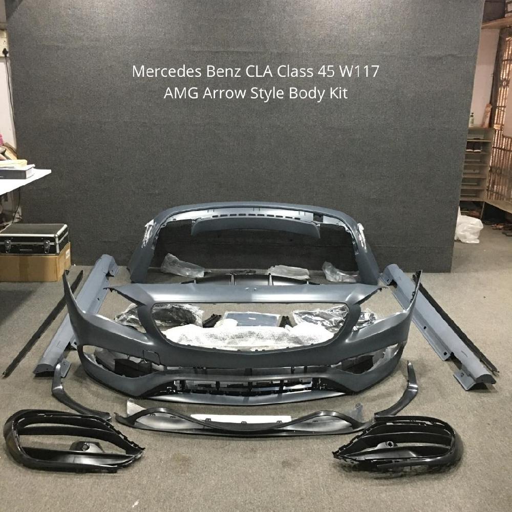 AMG Arrow Style Body Kit Suitable For Mercedes Benz CLA 45 W117