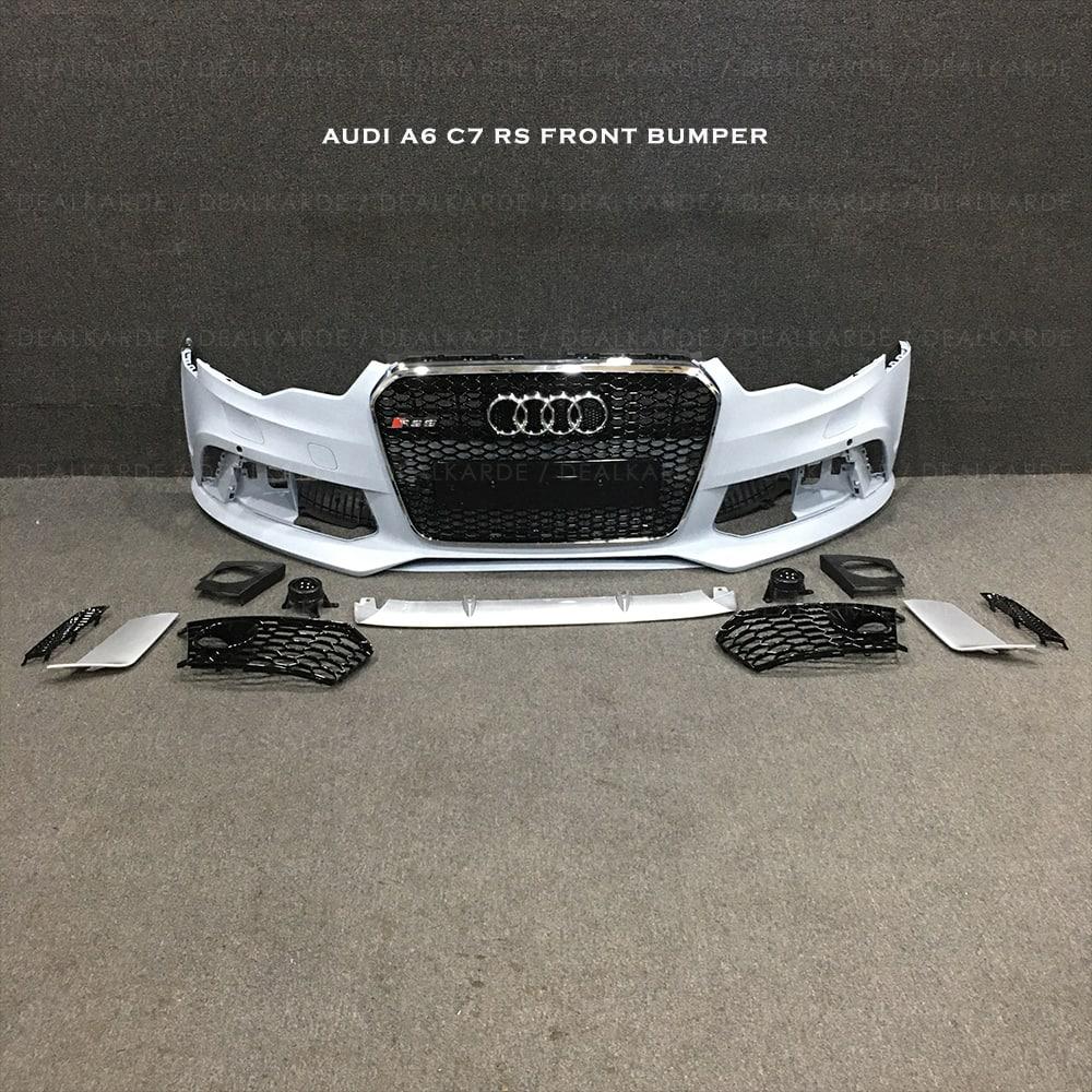 RS6 Front Bumper Body Kit Suitable For Audi A6 C7