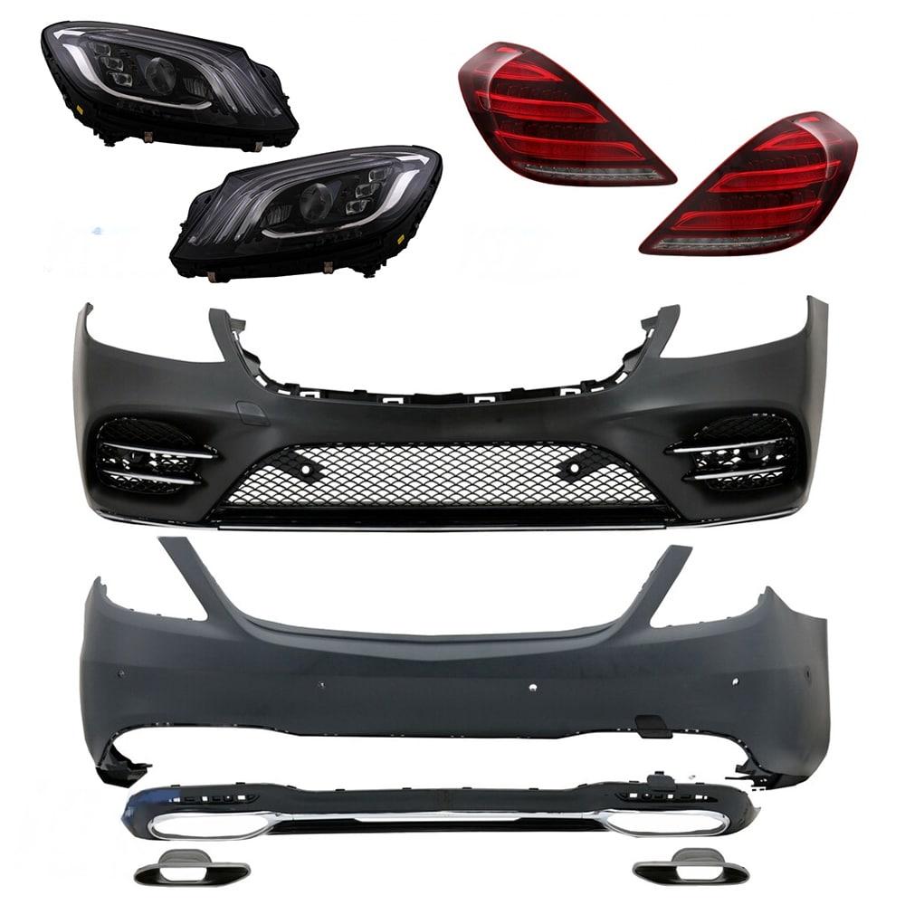 S450 Sportline Facelift Conversion Kit Suitable For Mercedes Benz S Class W222 Pre Facelift