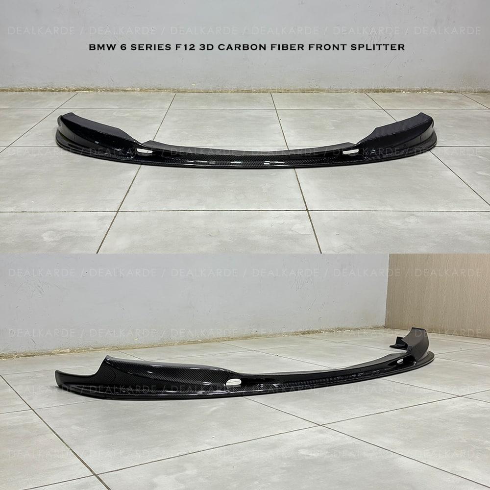 3D Carbon Fiber Front Splitter Suitable For BMW 6 Series F12