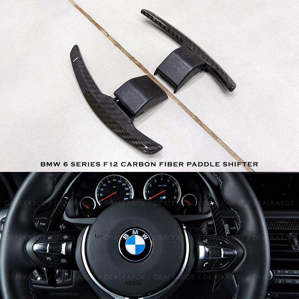 Carbon Fiber Paddle Shifters Suitable For BMW 6 Series F06 / F12 / F13