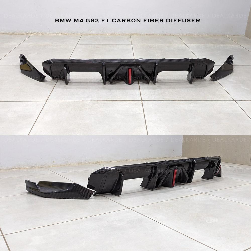 F1 Carbon Fiber Diffuser Suitable For BMW M4 G82 Pre LCI