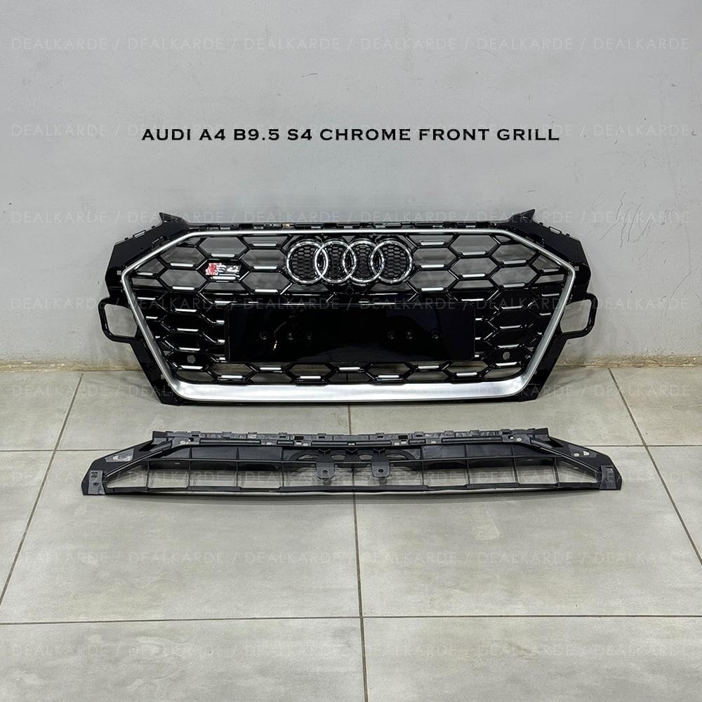 S Chrome Front Grill Suitable For Audi A4 B9.5