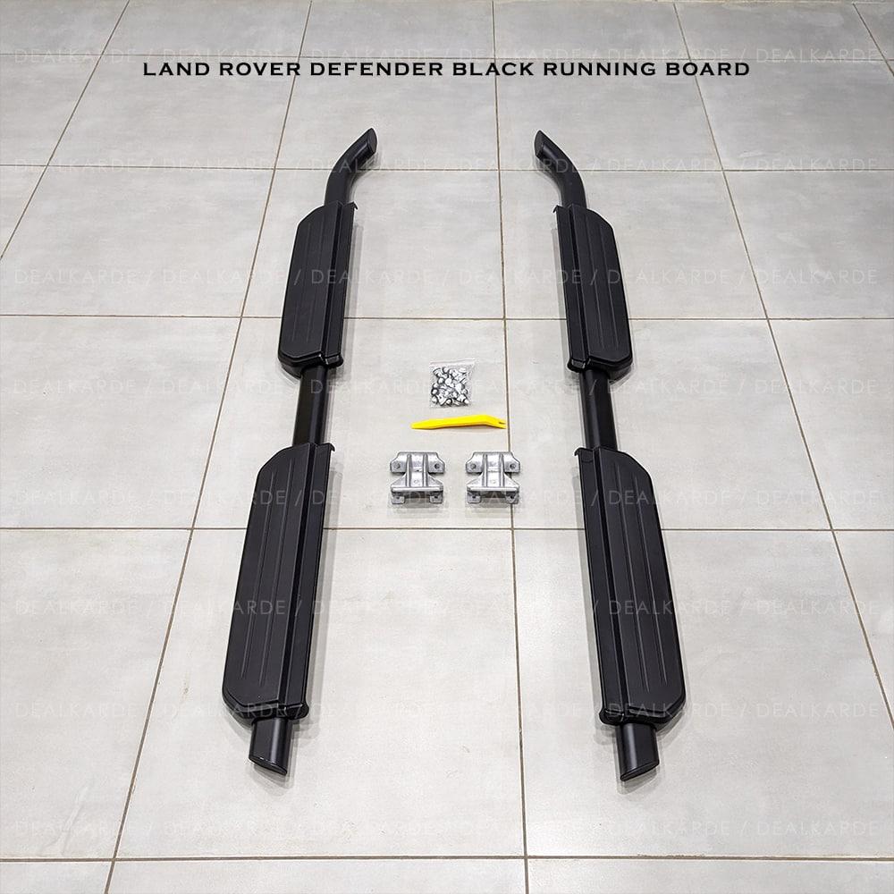 Black Running Board Suitable For Land Rover Defender 2021