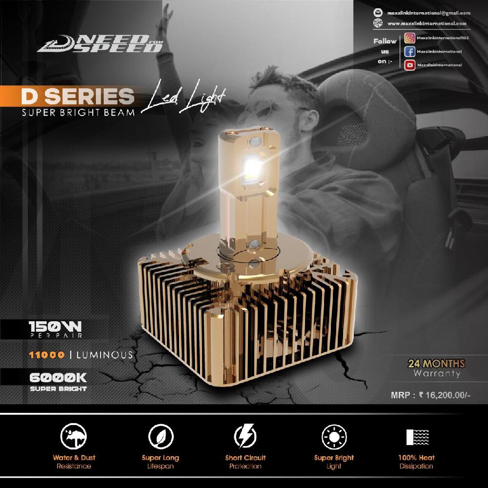 NFS Need For Speed 150W D Series Led For Car Headlights