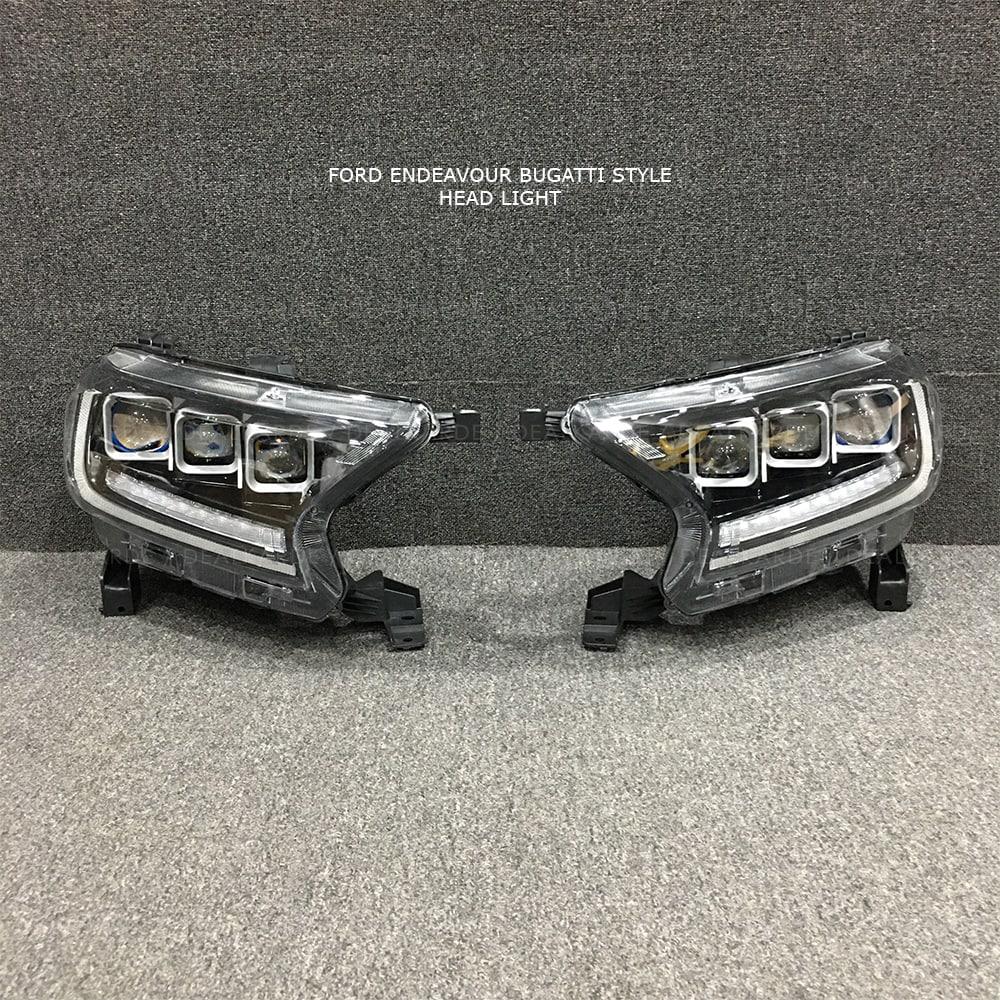 Bugatti Style Headlight Suitable For Ford Endeavour