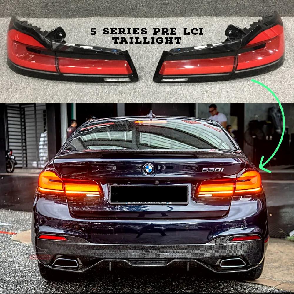 LCI Style Taillight Suitable For BMW 5 Series G30 Pre LCI