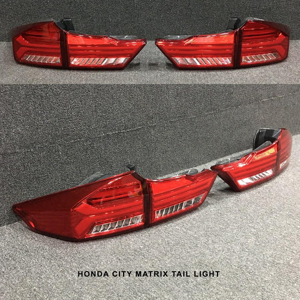 Matrix Red Taillight Suitable For Honda City