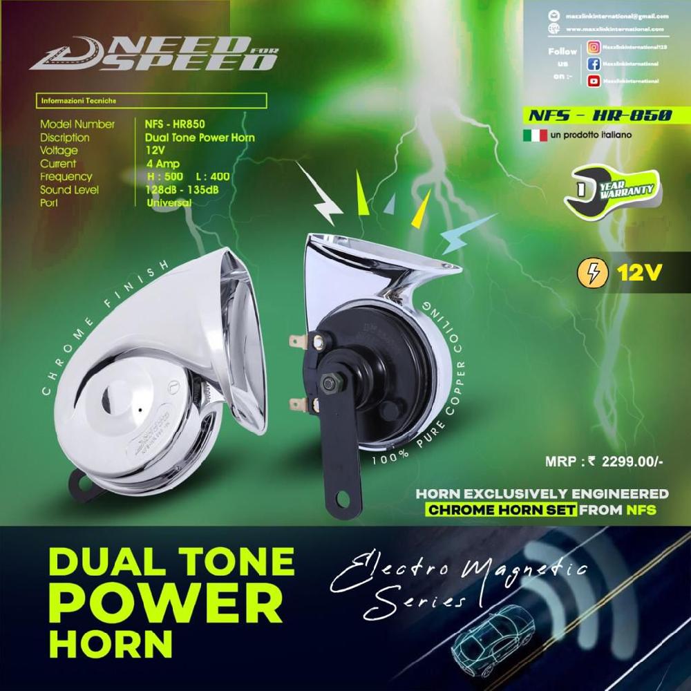 Dual Tone Power Horn 12V Of NFS Need For Speed