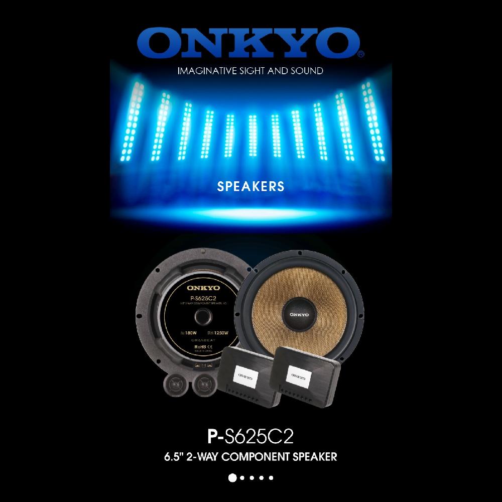 P - S625C2 6.5 Inch 2 Way Component Speaker Of Onkyo