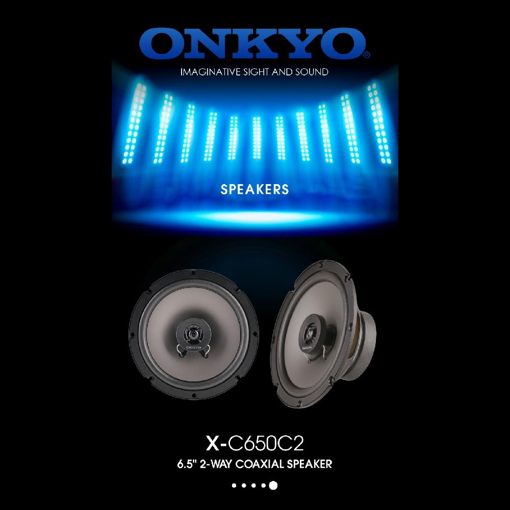 X -  C650C2 6.5 Inch 2 Way Component Speaker Of Onkyo